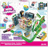 NEW ZURU 5 Surprise Mini Brands Mini Convenience Store Playset