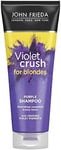 John Frieda Sheer Blonde Violet Crush Tone Correcting Purple Shampoo for Blonde