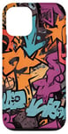 Coque pour iPhone 14 Pro Art urbain : Hip Hop Graffiti Street Colors