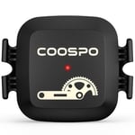 COOSPO Capteur de Cadence ou Capteur de Vitesse vélo sans Fil avec connectivité Ant+ et Bluetooth étanche IP67 Compatible avec Compteur Velo GPS Strava/CoospoRide/Adidas/Rouvy/OpenRider