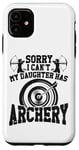 iPhone 11 Archery Bow Archer Mom Mother Vintage Sorry I Can't My Case