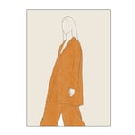 Poster & Frame - The Poster Club x Chloe Purpero Johnson poster 30x40 cm comfy suit