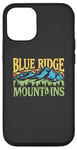 Coque pour iPhone 12/12 Pro Blue Ridge Mountains Retro Vintage Distressed Outdoors Art