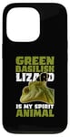 iPhone 13 Pro Green Basilisk Lizard Is My Spirit Animal Herpetologist Case