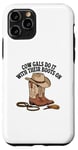 Coque pour iPhone 11 Pro Vache Gals, style western et campagnard