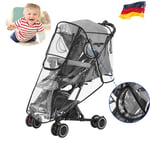 Pushchair Cover Baby Buggy Rain Universal Raincover For Stroller Pram Waterproof