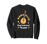 Mandolin Small Instrument Big Sound Mandolin Player Musician Sweatshirt