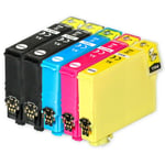 5 Ink Cartridges (Set+ Bk) for Epson Workforce WF-2520NF WF-2630WF WF-2750DWF