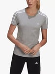 adidas LOUNGEWEAR Essentials Slim 3-Stripes T-Shirt