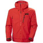 Helly Hansen Odin 9 Worlds 3.0 Jacket - Veste imperméable homme Alert Red M