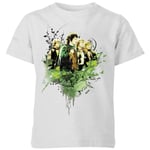 The Lord Of The Rings Hobbits Kids' T-Shirt - Grey - 5-6 ans - Gris