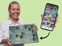 Chokladkalender med 24 av Dina Egna Foton