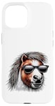 Coque pour iPhone 15 Shetland Pony s Funny Shetland avec attitude