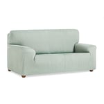 MAXIFUNDAS Vega 2 Seater Sofa Cover - Mint Elastic Sofa Cover Non Slip Jacquard Fabric Couch Cover Extra Soft Couch Cover with Back Bands