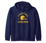 Fighting Lurches Retro Fan Gear Zip Hoodie