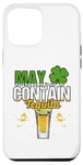 Coque pour iPhone 13 Pro Max May contain Tequila contient des traces d'alcool tequila irlandais