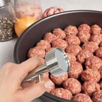 Falafelskoop, rostfritt stål Falafel Maker Scoop, professionell non-stick Falafel Baller Tool 1pcs