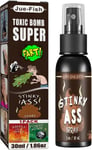 Liquid Ass Spray~Smelly Fart Gas~Jue Fish~Pump Spray Bottle 30ml~Stink Bomb~New