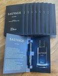 Dior Sauvage Eau Forte Parfum   2024 Alcohol Free ( 10 x 1ml )