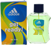 Get Ready By Adidas For Men EDT Cologne Spray 3.4oz Shopworn New