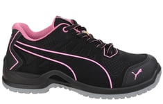 Puma Safety Womens Fuse Tech Lightweight Ladies Trainer - Black - Size UK 3