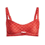 Women's Adidas Originals Bikini Top Plus Size Red Size 24 2X Brand New RRP £37