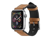 Spigen Retro Fit 44mm Watch Band - Bracelet de montre pour montre intelligente - noir - pour Apple Watch Hermès Series 9, Series 10, Series 8, Series 9, Ultra, Ultra 2