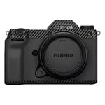 Fuji-Skin Warp Cover pour appareil photo,GFX50SII,GFX100S,GFX50S,GFX50R,GFX 50S,50R,100 Premium Decal,Skin Protective Sticker - Type Carbon Fiber Black-for GFX50S