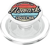 Quelqu'un à Newark m'aime City, États-Unis, États-Unis PopSockets PopGrip pour MagSafe