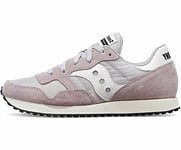 Saucony Women's DXN Trainer Vintage Sneaker, Gray White, 4.5 UK