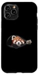 Coque pour iPhone 11 Pro Panda rouge