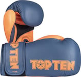 TopTen Gants de Boxe « XLP » - 16 oz - Gris/Orange