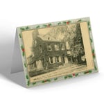 CHRISTMAS CARD Vintage Delaware USA - Newark. Kappa Alpha Fraternity House