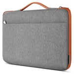 Sacoche de Protection et Transport (S-Gris-Orange) pour ordinateur Portable Dell XPS 13