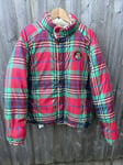 Polo Ralph Lauren Puffer Coat Reversible Sun Valley Size XL OG Multi Check New