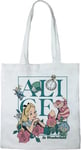 DISNEY TOTE BAG ALICE», REFERENCE : BWDALWOBB004, BLANC, 38 X 40 CM