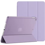 Fodral för iPad 10,2 tum (2021/2020/2019 modell, 9/8/7 generation), Auto Wake/Sleep Cover (Ljuslila)