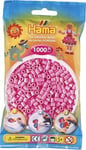 SACHET DE 1000 PERLES A REPASSER HAMA MIDI ROSE PASTEL - LOISIRS CREATIFS - 207-