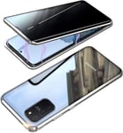 Anti-Peep Magnetic Adsorption Case For Samsung Galaxy S10 Lite / A91 Anti-Spy Mobile Phone Case 360 Degree Protective Case Private Screen Protection Double-Sided Tempered Glass Anti-Spy Metal Flip