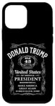 iPhone 12 mini Whiskey Label Trump 2024 Vote 47 Donald Trump 47th President Case