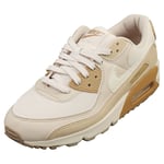 Nike Air Max 90 Womens Fashion Trainers in Phantom Sail - 6.5 UK