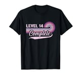 Level 14 Complete 14th Wedding Anniversary 14 Year Him & Her T-Shirt