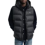 GANT Gilet Active Cloud, Noir, XXL Homme