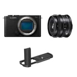 Panasonic Lumix S9 with SmallRig L-Handle and Sigma 45mm Lens Kit