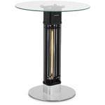 Table Chauffante D'Extérieur Chauffe-Terrasse Infrarouge Électrique IP34 ø60cm