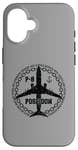 Coque pour iPhone 16 P-8 Poseidon Avion militaire style vintage avant et arrière