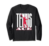 Player Tennis Ace Sport Long Sleeve T-Shirt