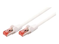 Nedis - Nettverkskabel - Rj-45 (Hann) Til Rj-45 (Hann) - 20 M - Sftp - Cat 6 - Formstøpt, Rund - Hvit