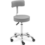 Tabouret de coiffeur Hauteur réglable WELLS DARK GRAY Tabouret coiffeur 150 kg