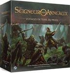 Asmodee - FFG - LE SEIGNEUR DES ANNEAUX : Voyages En Terre Du Milieu - Jeu de Société d'Aventure - Pour Adultes et Adolescents dès 14 Ans - Jeu Coopératif - 1 À 5 Joueurs - 60 Min - Version Française